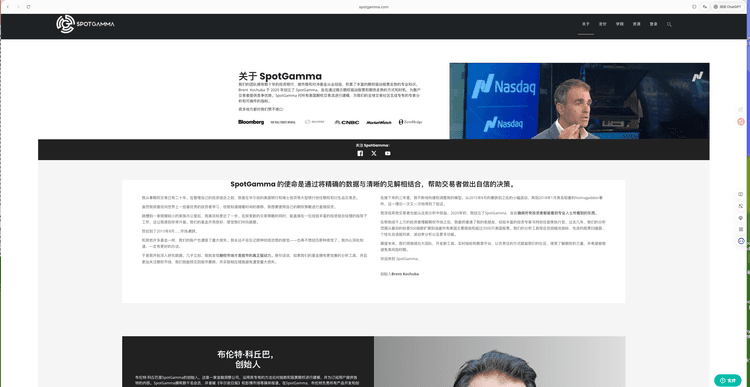 国际期权风控工具参考界面